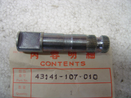Axe cannelé tambour frein AR Honda - Réf. 43141-107-010