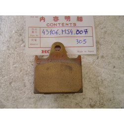 Plaquette Frein B AR Honda VF1000R - Réf. 43106-MJ4-007