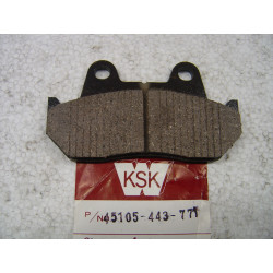 Jeu Plaquettes Frein Avant Adaptables Honda – Réf. 45105443761A