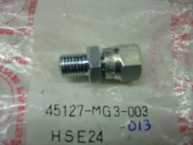 Embout fileté durit de frein Honda – Réf. 45127MG3003