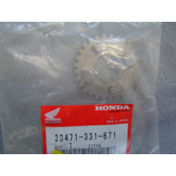 Pignon 3ème vitesse arbre sortie boîte Honda 28 dents