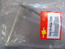 Axe de sélecteur de CR125R 87-07 honda 24610-KS6-700