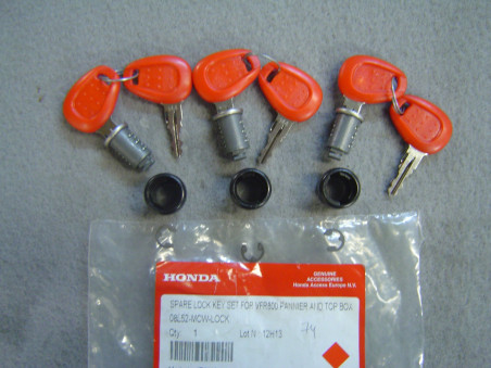 Jeu de serrures top case Honda – Réf. 08L52MCWLOCK