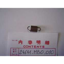 Ressort rappel biellette sélecteur Honda - Réf. 24641MB0010