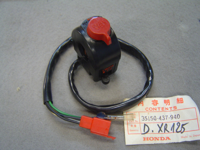 Commodo droit Honda XR125A – Réf. 35150437940