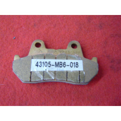 Plaquette de frein AR Honda VT1100C – Réf. 43105MB6018