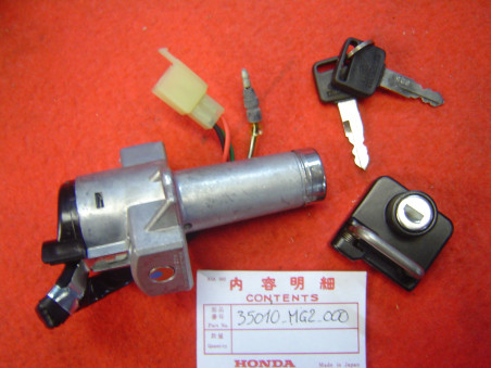 Contacteur à clefs + serrure casque Honda 35010MG2000