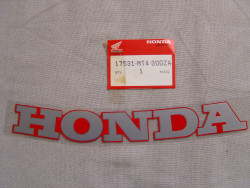 Autocollant Réservoir Droit Honda VFR750FL 1990 – Réf. 17531MT4300ZA