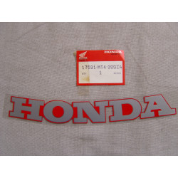 Autocollant Réservoir Droit Honda VFR750FL 1990 – Réf. 17531MT4300ZA