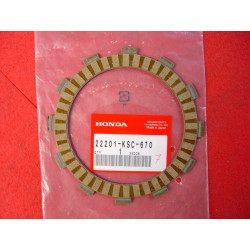 Disque Garni Embrayage Honda CRF250X 04/13 – Réf. 22201KSC670