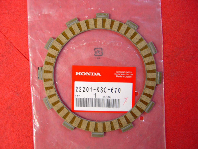 Disque Garni Embrayage Honda CRF250X 04/13 – Réf. 22201KSC670