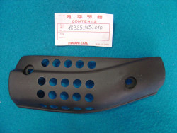 Protection sur pot d'échappement de 250-500XR R 80-82 plus livrable Honda