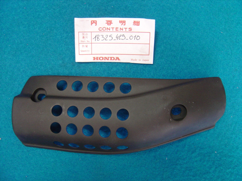 Protection pot échappement Honda XR 250-500 R 80-82 | Réf. 18325429010