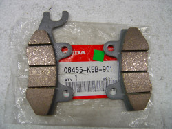 Jeu de plaquettes de frein AV de CA125 Rebel 95-96 CMX250C Rebel 95-96 idem 0