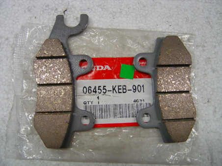 Plaquettes frein avant Honda CA125 CMX250C Rebel 95-96 - 06455KEB901
