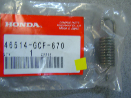 Ressort pédale frein arrière Honda XR70 CRF70 - 46514GCF670