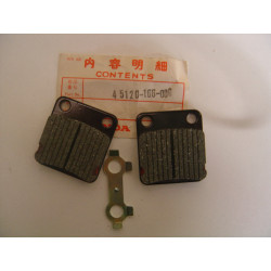 Plaquettes frein avant Honda MB50SA - Réf. 45120-166-000