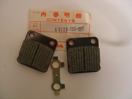 Plaquettes frein avant Honda MB50SA - Réf. 45120-166-000