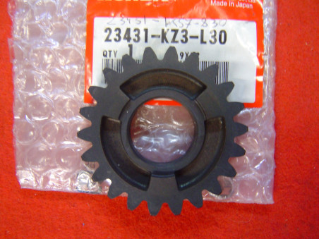 Pignon 25 dents 2ème vitesse Honda CR250 CRF450 - 23431KZ3L30
