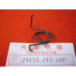 Ressort biellette verrouillage vitesses Honda CB125 - 24435-243-000