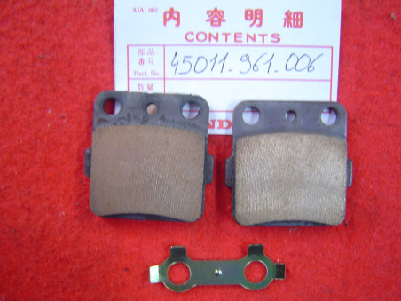 Plaquettes frein avant Honda ATC250 82 USA - Réf. 45011961006