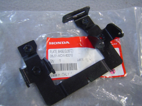 Plaque Montage Valise Honda CBF600 CBF1000 - Réf. 08L51MCW80010