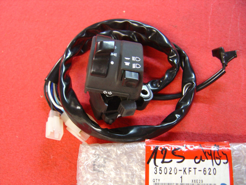 Commodo gauche Honda CLR125W 98 - Réf. 35020KFT620