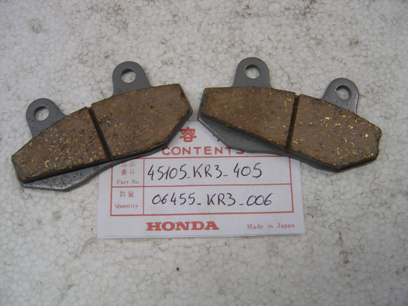 Plaquettes frein avant Honda NSR50 – Réf. 45105KR3405
