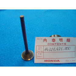 Soupape d'échappement Honda CB250RS XR250R - Réf. 14721-471-000