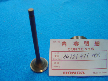 Soupape d'échappement Honda CB250RS XR250R - Réf. 14721-471-000