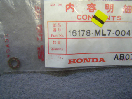 Rondelle Carburateur Honda VFR750F RC30 RC45 - 16178ML7004