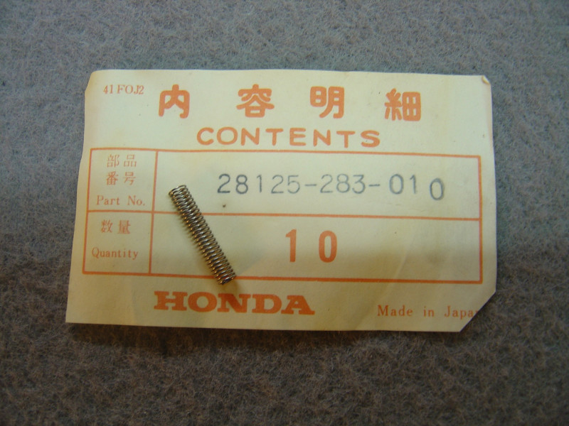 Ressort Galets Roue Libre Honda CB500T CB450K - 28125-283-010