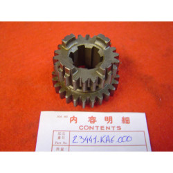Pignon 3ème/4ème 25/22 dts Honda XR250RB RC - Réf. 23441KA6000