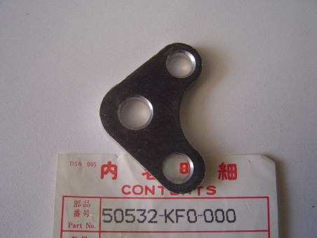 Platine fixation moteur inf. AR droite Honda XL350 XR350 | 50532KF0000