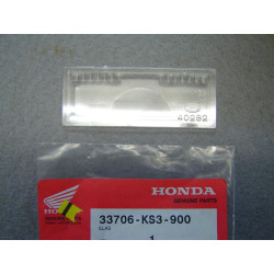 Lentille éclairage plaque Honda MTX125R R2 - Réf. 33706KS3900
