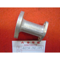 Pipe admission droite Honda CB125 bicylindre - Réf. 16034240004