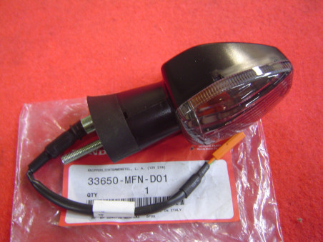 Clignotant AR gauche Honda 12V 21W – Réf. 33650MFND01