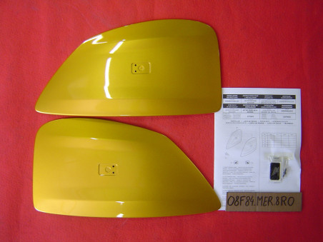Enjoliveurs Sacoches Latérales Honda CBF600S CBF1000 Pearl Amber Yellow