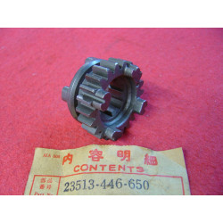 Pignon baladeur arbre sortie 22 dents Honda TLR200 XR200