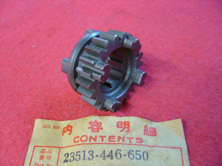 Pignon baladeur arbre sortie 22 dents Honda TLR200 XR200
