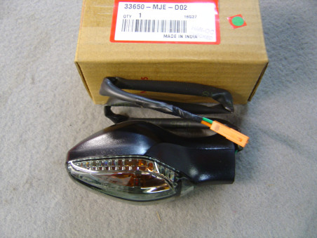 Clignotant AR gauche Honda CB650F CBR650F 12V 21W 33650MJED02