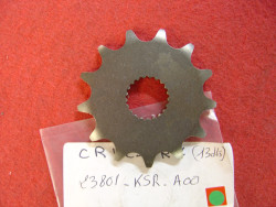 Pignon de sortie de boite 13 dents de CR125R 04/07 CRF250 04/16