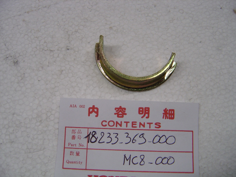Demi-lune échappement Honda CB250 360G FT500C 18233369000