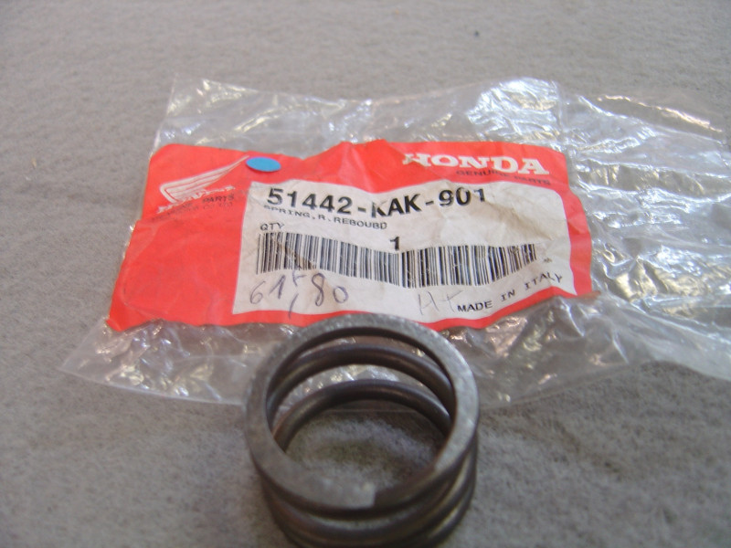 Ressort rebond fourche avant Honda CRM125R - 51442KAK901