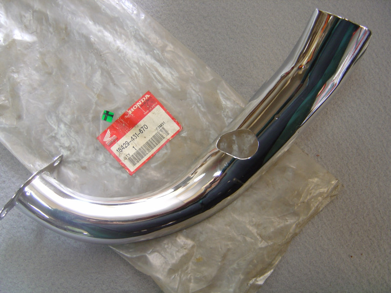Protection Échappement Honda GL1000 K3 - Réf. 18429-431-670