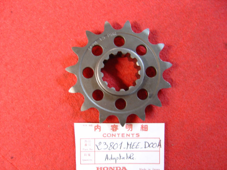 Pignon sortie boîte 15T pas 520 PBR Honda CBR600RR