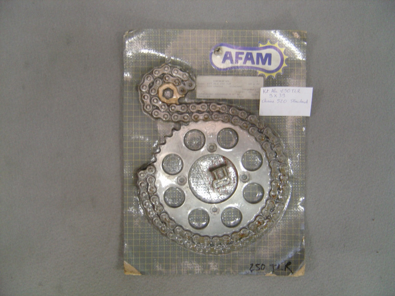 Kit chaîne alu Honda TL250R Z9x39 520STD AFAM