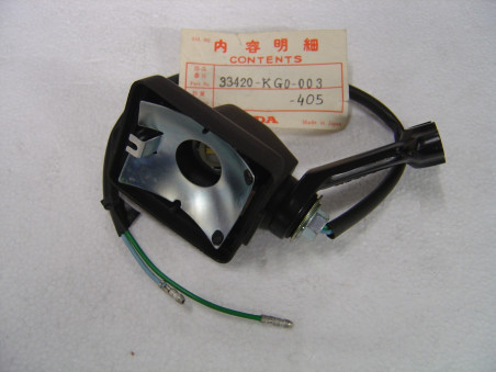 Base Clignotant AV Droit Honda XL250RE - Réf. 33420KG0003