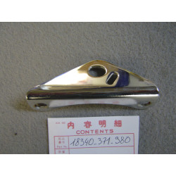 Support Silencieux Droit Chromé Honda GL1000 - Réf. 18340371980