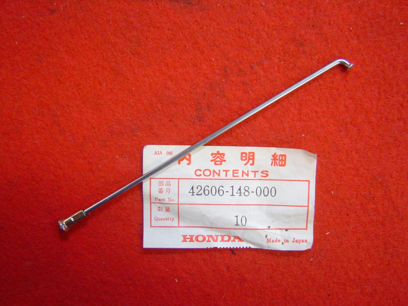Rayon Roue AR 12x157 avec Écrou Honda PA50 – Réf. 42606148000